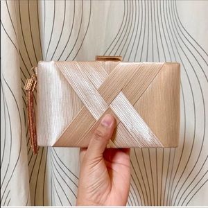 Clutch Evening Bag With chain